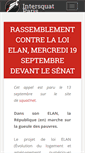Mobile Screenshot of paris.intersquat.org